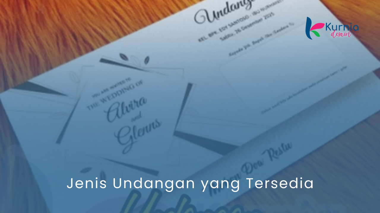 Jenis Undangan yang Tersedia